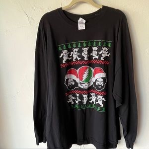 Grateful Dead Christmas long sleeve tee 3xl tall